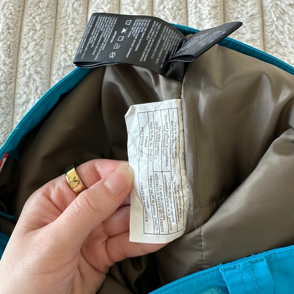 Orage Electric Blue Cargo Snow Pants | Womens Adult Ski Snowboard Pant Y2K - Picture 12 of 16